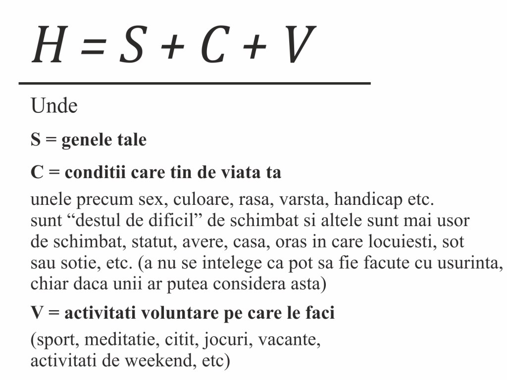 formula fericirii formula fericirii
